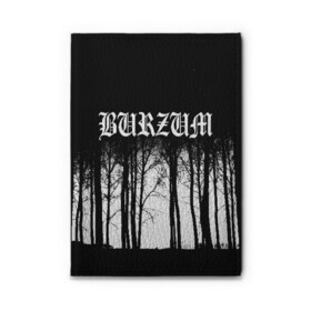 Обложка для автодокументов с принтом Burzum в Екатеринбурге, натуральная кожа |  размер 19,9*13 см; внутри 4 больших “конверта” для документов и один маленький отдел — туда идеально встанут права | Тематика изображения на принте: burzum | ghotic | варг викернес | мрак | тьма