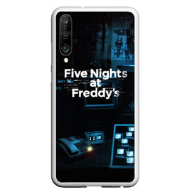 Чехол для Honor P30 с принтом FIVE NIGHTS AT FREDDYS в Екатеринбурге, Силикон | Область печати: задняя сторона чехла, без боковых панелей | 5 ночей с фредди | animation | bonnie | chica | five nights at freddys | fnaf | foxy | freddy | funny | horror | scary | бонни | майк | пять | ужас | фнаф | фокси | фредди | чика | шмидт