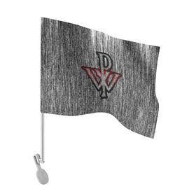 Флаг для автомобиля с принтом Powerwolf в Екатеринбурге, 100% полиэстер | Размер: 30*21 см | metal | powerwolf | пауэр метал | хэви метал