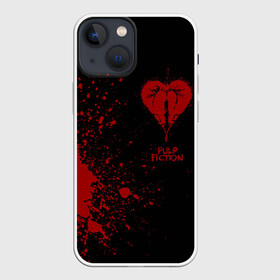 Чехол для iPhone 13 mini с принтом Pulp Fiction в Екатеринбурге,  |  | fiction | pulp | quentin | tarantino | thurman | uma | адреналин | игла | квентин | криминально | кровища | кровь | сердце | тарантино | турман | ума | чтиво