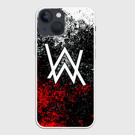 Чехол для iPhone 13 mini с принтом ALAN WALKER в Екатеринбурге,  |  | alan walker | aw | electro | electro music | music | алан уокер | музыка | музыкант | электро | электронная музыка