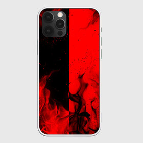 Чехол для iPhone 12 Pro Max с принтом BLACK RED FIRE в Екатеринбурге, Силикон |  | Тематика изображения на принте: bright | fire | flame | heat | light | wildfire | искры | огненный | огонь | пламя | пожар