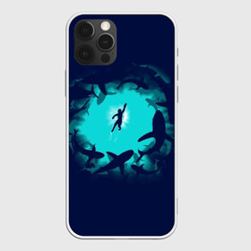 Чехол для iPhone 12 Pro Max с принтом Swimming in the sea в Екатеринбурге, Силикон |  | dive | diving | swim | swimming | synchronized swimming | водный спорт | дайвинг | плавание | пловец | синхронное плавание | спорт