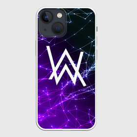 Чехол для iPhone 13 mini с принтом ALAN WALKER в Екатеринбурге,  |  | alan walker | aw | electro | electro music | music | алан уокер | музыка | музыкант | электро | электронная музыка