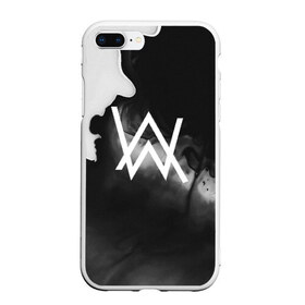 Чехол для iPhone 7Plus/8 Plus матовый с принтом ALAN WALKER в Екатеринбурге, Силикон | Область печати: задняя сторона чехла, без боковых панелей | alan walker | aw | electro | electro music | music | алан уокер | музыка | музыкант | электро | электронная музыка