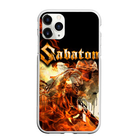 Чехол для iPhone 11 Pro матовый с принтом Sabaton в Екатеринбурге, Силикон |  | heavy | metal | power | sabaton | метал | пауэр | сабатон | хэви