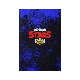 Обложка для паспорта матовая кожа с принтом BRAWL STARS в Екатеринбурге, натуральная матовая кожа | размер 19,3 х 13,7 см; прозрачные пластиковые крепления | brawl stars | bull | colt | leon | stars | берли | бо | брок | ворон | джесси | динамайк | дэррил | кольт | леон | мортис | нита | пайпер | пенни | поко | пэм | рикошет | спайк | тара | фрэнк | шелли | эль примо