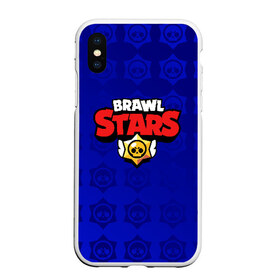 Чехол для iPhone XS Max матовый с принтом BRAWL STARS в Екатеринбурге, Силикон | Область печати: задняя сторона чехла, без боковых панелей | brawl stars | bull | colt | leon | stars | берли | бо | брок | ворон | джесси | динамайк | дэррил | кольт | леон | мортис | нита | пайпер | пенни | поко | пэм | рикошет | спайк | тара | фрэнк | шелли | эль примо