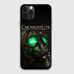 Чехол для iPhone 12 Pro с принтом CHERNOBYLITE в Екатеринбурге, силикон | область печати: задняя сторона чехла, без боковых панелей | Тематика изображения на принте: anomaly | chernobyl | chernobylite | game | games | horror | logo | metro | stalker | symbol | аномалии | игра | игры | лого | логотип | метро | символ | сталкер | ужасы | хоррор | чернобылит | чернобыль