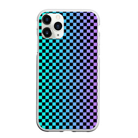 Чехол для iPhone 11 Pro Max матовый с принтом Checkerboard Color в Екатеринбурге, Силикон |  | checkerboard | gradient | бойчик | в клетку | в клеточку | градиент | клетка | музыка | орнамент | френдзона | шахматная доска | шашки