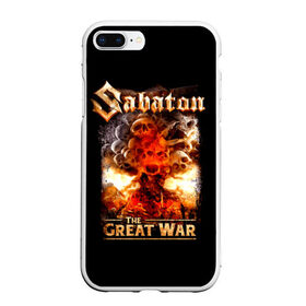 Чехол для iPhone 7Plus/8 Plus матовый с принтом Sabaton в Екатеринбурге, Силикон | Область печати: задняя сторона чехла, без боковых панелей | battle metal | primo victoria | sabaton | the art of war | the great war | группа | йоаким броден | латный ботинок | метал | пауэр | рыцарские доспехи | сабатон | собатон | хэви