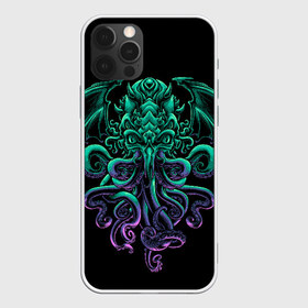 Чехол для iPhone 12 Pro Max с принтом Ктулху в Екатеринбурге, Силикон |  | call | cthulhu | dagon | howard | lovecraft | monsters | mysticism | ocean | review | говард | дагон | зов | ктулху | лавкрафт | мистика | мифы | монстры | обзор | океан