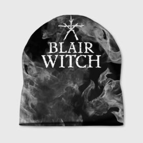 Шапка 3D с принтом BLAIR WITCH в Екатеринбурге, 100% полиэстер | универсальный размер, печать по всей поверхности изделия | blair witch | blair witch 2019 | blair witch игра | blairs witch | блэр | ведьмы | ведьмы из блэр