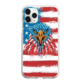 Чехол для iPhone 11 Pro Max матовый с принтом American Eagle в Екатеринбурге, Силикон |  | america | amerika | bird | eagle | flag | usa | америка | американский | орел | птица | соединенные | сша | флаг | штаты