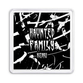 Магнит 55*55 с принтом KIZARU - HAUNTED FAMILY в Екатеринбурге, Пластик | Размер: 65*65 мм; Размер печати: 55*55 мм | Тематика изображения на принте: family | haunted | hip | hop | karmageddon | karmagedon | kizaru | music | rap | rapper | дежавю | кармагеддон | кармагедон | кизаро | кизару | музыка | нечипоренко | олег | рэп | рэпер | фэмили | хаунтед | хип | хоп