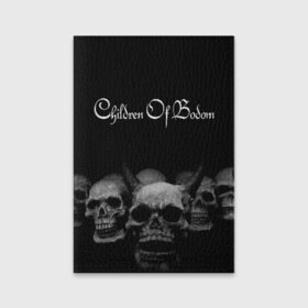 Обложка для паспорта матовая кожа с принтом Children of Bodom в Екатеринбурге, натуральная матовая кожа | размер 19,3 х 13,7 см; прозрачные пластиковые крепления | bodom | children | death | melodic | metal | алекси лайхо | дети бодома | мелодик дэт метал | метал