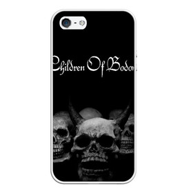 Чехол для iPhone 5/5S матовый с принтом Children of Bodom в Екатеринбурге, Силикон | Область печати: задняя сторона чехла, без боковых панелей | bodom | children | death | melodic | metal | алекси лайхо | дети бодома | мелодик дэт метал | метал