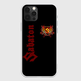 Чехол для iPhone 12 Pro с принтом Sabaton в Екатеринбурге, силикон | область печати: задняя сторона чехла, без боковых панелей | battle metal | primo victoria | sabaton | the art of war | the great war | группа | йоаким броден | латный ботинок | метал | пауэр | рыцарские доспехи | сабатон | собатон | хэви