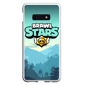 Чехол для Samsung S10E с принтом Brawl Stars в Екатеринбурге, Силикон | Область печати: задняя сторона чехла, без боковых панелей | brawl | bs | fails | leon | stars | supercell | tick | бой | босс | бравл | броубол | бс | герои | драка | звезд | осада | сейф | старс | цель