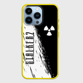 Чехол для iPhone 13 Pro с принтом S.T.A.L.K.E.R. 2 в Екатеринбурге,  |  | Тематика изображения на принте: bandit | chernobyl | pripyat | s.t.a.l.k.e.r. 2 | shadow of chernobyl | stalker | stalker 2 | бандиты | меченый | припять | сталкер | сталкер 2 | тени чернобыля | чернобыль | чистое небо