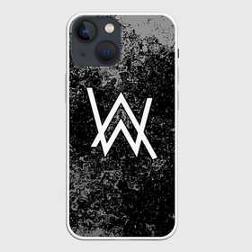 Чехол для iPhone 13 mini с принтом ALAN WALKER в Екатеринбурге,  |  | alan walker | aw | electro | electro music | music | алан уокер | музыка | музыкант | электро | электронная музыка