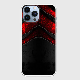 Чехол для iPhone 13 Pro Max с принтом Black  Red Metal в Екатеринбурге,  |  | Тематика изображения на принте: metal | texture | абстракция | камень | лава | метал | текстура | черная