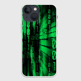 Чехол для iPhone 13 mini с принтом МАТРИЦА в Екатеринбурге,  |  | agent smith | hugo weaving | keanu reeves | the matrix | киану ривз | код | матрица | матрица 4 | нео | цифры