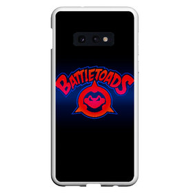 Чехол для Samsung S10E с принтом Battletoads в Екатеринбурге, Силикон | Область печати: задняя сторона чехла, без боковых панелей | arc system works | battle | game | mindscape | rare | toads | боевые | боевые жабы | лягушки