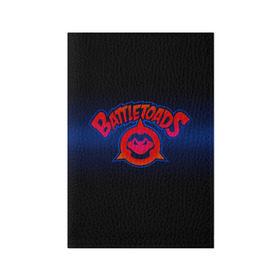 Обложка для паспорта матовая кожа с принтом Battletoads в Екатеринбурге, натуральная матовая кожа | размер 19,3 х 13,7 см; прозрачные пластиковые крепления | arc system works | battle | game | mindscape | rare | toads | боевые | боевые жабы | лягушки