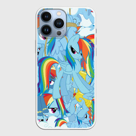 Чехол для iPhone 13 Pro Max с принтом MY LITTLE PONY в Екатеринбурге,  |  | my little pony | pinkie pie | scootaloo | spike | sweaty balls | искорка | крошка бель | маленькие пони | мульфтфильм | пони | скутолу | эппл блум