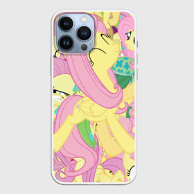 Чехол для iPhone 13 Pro Max с принтом ПОНИ в Екатеринбурге,  |  | my little pony | pinkie pie | scootaloo | spike | sweaty balls | искорка | крошка бель | маленькие пони | мульфтфильм | пони | скутолу | эппл блум