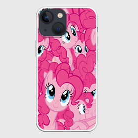 Чехол для iPhone 13 mini с принтом ПОНИ в Екатеринбурге,  |  | my little pony | pinkie pie | scootaloo | spike | sweaty balls | искорка | крошка бель | маленькие пони | мульфтфильм | пони | скутолу | эппл блум