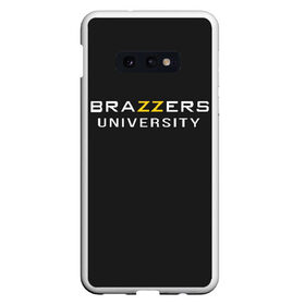 Чехол для Samsung S10E с принтом Вrazzers university в Екатеринбурге, Силикон | Область печати: задняя сторона чехла, без боковых панелей | brazers | brazzers | brazzers university | бразерс | бразэрс | университет бразерс