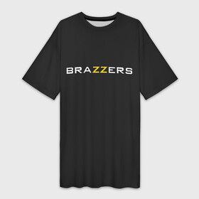 Платье-футболка 3D с принтом Вrazzers crew (двухсторонняя) в Екатеринбурге,  |  | brazers | brazzers | brazzers crew | бразерс | браззерс