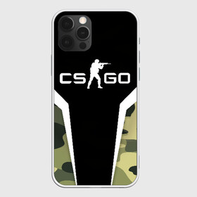 Чехол для iPhone 12 Pro с принтом CS:GO Camouflage в Екатеринбурге, силикон | область печати: задняя сторона чехла, без боковых панелей | Тематика изображения на принте: conter | counter | cs go | csgo | global | offensive | strike | контер | кс го | ксго | страйк