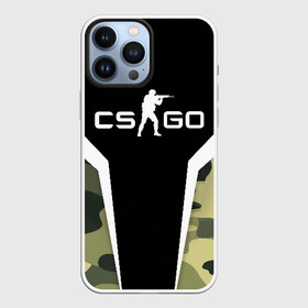 Чехол для iPhone 13 Pro Max с принтом CS:GO Camouflage в Екатеринбурге,  |  | Тематика изображения на принте: conter | counter | cs go | csgo | global | offensive | strike | контер | кс го | ксго | страйк