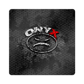 Магнит виниловый Квадрат с принтом Onyx в Екатеринбурге, полимерный материал с магнитным слоем | размер 9*9 см, закругленные углы | fredro starr | onyx | rap | sonny seeza | sticky fingaz | оникс | рэп