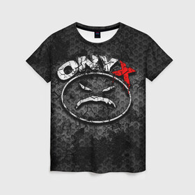 Женская футболка 3D с принтом Onyx в Екатеринбурге, 100% полиэфир ( синтетическое хлопкоподобное полотно) | прямой крой, круглый вырез горловины, длина до линии бедер | fredro starr | onyx | rap | sonny seeza | sticky fingaz | оникс | рэп