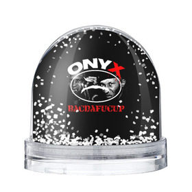 Снежный шар с принтом Onyx в Екатеринбурге, Пластик | Изображение внутри шара печатается на глянцевой фотобумаге с двух сторон | fredro starr | onyx | rap | sonny seeza | sticky fingaz | оникс | рэп