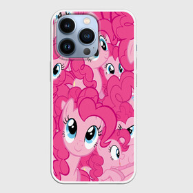 Чехол для iPhone 13 Pro с принтом PINK PONY в Екатеринбурге,  |  | my little pony | pinkie pie | scootaloo | spike | sweaty balls | искорка | крошка бель | маленькие пони | мульфтфильм | пони | скутолу | эппл блум