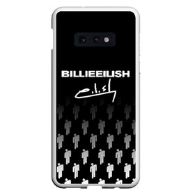 Чехол для Samsung S10E с принтом BILLIE EILISH (автограф) в Екатеринбурге, Силикон | Область печати: задняя сторона чехла, без боковых панелей | Тематика изображения на принте: be | billie | billie eilish | билли | билли айлиш