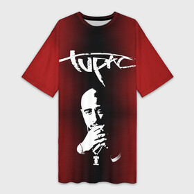 Платье-футболка 3D с принтом 2Pac в Екатеринбурге,  |  | 2 pac | 2 pack | 2 pak | 2pack | 2pak | gangsta | gangster | hiphop | makaveli | mc new york | rap | thug life | tu pac | tupac | tupac shakur | tupack | two pac | west coast | гангста | реп | рэп | ту пак | тупак