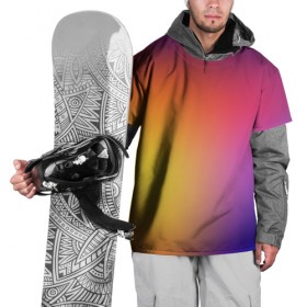 Накидка на куртку 3D с принтом Abstract gradient colors в Екатеринбурге, 100% полиэстер |  | abstract | colors | gradient | абстракция | градиент | перелив | цвет | цветовой