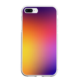 Чехол для iPhone 7Plus/8 Plus матовый с принтом Abstract gradient colors в Екатеринбурге, Силикон | Область печати: задняя сторона чехла, без боковых панелей | abstract | colors | gradient | абстракция | градиент | перелив | цвет | цветовой