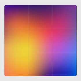 Магнитный плакат 3Х3 с принтом Abstract gradient colors в Екатеринбурге, Полимерный материал с магнитным слоем | 9 деталей размером 9*9 см | abstract | colors | gradient | абстракция | градиент | перелив | цвет | цветовой