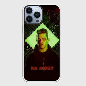 Чехол для iPhone 13 Pro Max с принтом Мистер Робот в Екатеринбурге,  |  | mr. robot | мистер робот | сериал | фильм | хакер | элиот | эллиот