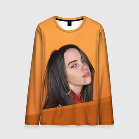 Мужской лонгслив 3D с принтом BILLIE EILISH в Екатеринбурге, 100% полиэстер | длинные рукава, круглый вырез горловины, полуприлегающий силуэт | all | asleep | bad | bellyache | billie | blohsh | dont | eilish | eyes | fall | guy | logo | music | ocean | singer | smile | when | айлиш | били | билли | бэрд | лого | музыка | пайрат | певица | символ | эйлиш