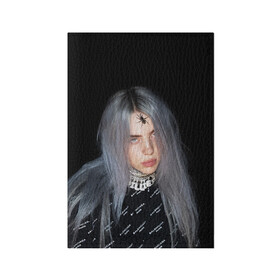 Обложка для паспорта матовая кожа с принтом BILLIE EILISH с Пауком в Екатеринбурге, натуральная матовая кожа | размер 19,3 х 13,7 см; прозрачные пластиковые крепления | Тематика изображения на принте: all | asleep | bad | bellyache | billie | blohsh | dont | eilish | eyes | fall | ghoul | guy | logo | music | ocean | singer | smile | when | айлиш | били | билли | бэрд | лого | музыка | пайрат | певица | символ | эйлиш