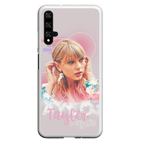 Чехол для Honor 20 с принтом Taylor Swift в Екатеринбурге, Силикон | Область печати: задняя сторона чехла, без боковых панелей | Тематика изображения на принте: lover | me | new album | reputation | swift | taylor | taylor swift | музыка | новый альбом | свифт | тей | тейлор | тейлор свифт