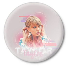 Значок с принтом Taylor Swift в Екатеринбурге,  металл | круглая форма, металлическая застежка в виде булавки | lover | me | new album | reputation | swift | taylor | taylor swift | музыка | новый альбом | свифт | тей | тейлор | тейлор свифт